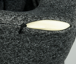 <strong>Car</strong> <strong>Headrest</strong> <strong>Pillow</strong> with Soft Fabric Cover Memory Foam Neck Cushion for Driving - Product Image 4