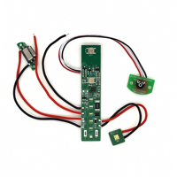 Irrigador Bucal Portátil PCBA con 5 Modos, 10 Niveles de Potenciómetro Ajustable, Recargable, con LED Rojo-Verde
