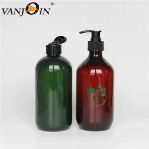 Free Sample Eco 200ml 350ml Eco Lotion Cosmetic Bottle Packaging Plastic Soft Tube Empty Refillable Plastic Lotion Pump Bottles