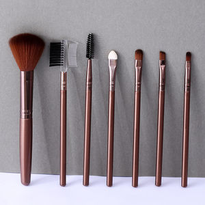 7-Piece Makeup <b>Brush</b> Set Synthetic Hair Professional Cosmetic Tools For Face Blush Eyebrow Application - Product Image 1