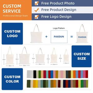 High Quality Medium Sublimation Black <b>Canvas</b> <b>Tote</b> Bag with Custom Printed Logo Reusable Shoulder Strap for Promotional Use - Product Image 3