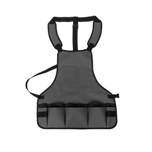 Tablier de travail en polyester multi-poches, tenue de jardinage portable, rangement et organisation - Product Image 5