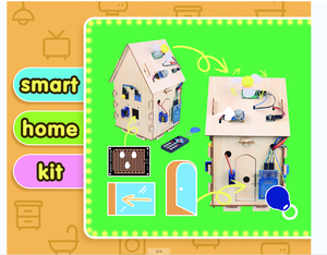 Tscinbuny Fabriek Iot Smart Home <span class=keywords><strong>Sensor</strong></span> Kit Diy Houten Huis Voor <span class=keywords><strong>Arduino</strong></span> Open Source C/C ++ Code Stam Starter Kit Onderwijs - Product Image 3