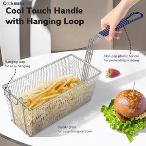 Cesto in rete metallica in acciaio inossidabile per cucina-gusci di Taco, cottura di patatine fritte di <span class=keywords><strong>pesce</strong></span> - Product Image 2