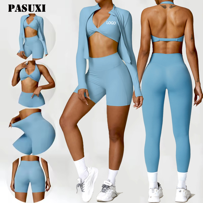 Active Wear 2025 Seamless Yoga Sets for Women