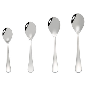 304 Stainless Steel Mirror Finish Western-Style Long Handle <strong>Childrens</strong> Soup/Dinner Spoon <strong>Cutlery</strong> <strong>Set</strong> - Product Image 5