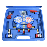 HUBEN HVAC Kits de réfrigération A/C kit de jauge de collecteur Air R12 R22 R134a 410a R404z R502