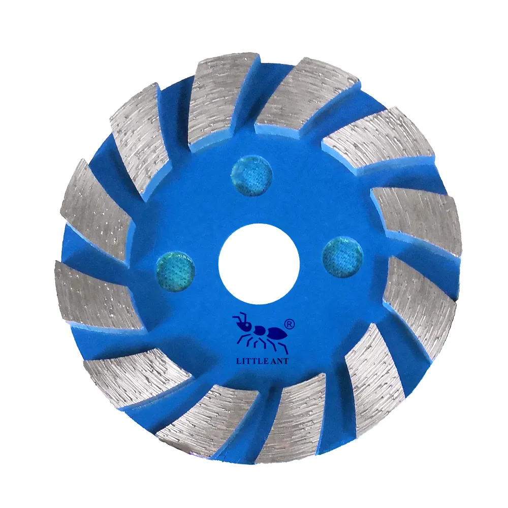 LITTLE ANT Disco De Corte Polishing Stone Granite Tools Grinding Wheel Diamond Abrasive Disc 4 Inch For Concrete Floor