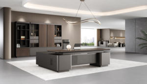 Bureau de direction personnalisable, mobilier de bureau de luxe, nouveau design moderne, prix vérifié - Product Image 6