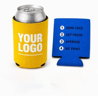Support de canette en néoprène personnalisé avec logo, 12 oz, isolant, pour bière, sublimation couleur, promotionnel, vente en gros
