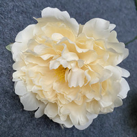 Bunga Sutra Peony yang Indah, Dekorasi Bunga Buatan untuk Pernikahan, Gapura, Lorong, Perlengkapan Fotografi Thanksgiving, Lembut