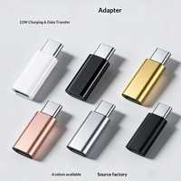 Typ-C-Telefonadapter, tragbarer Stromwandler, unterstützt schnelle Datenübertragung, kompatibel mit allen Typ-C-Smartphones, Tablets und Laptops