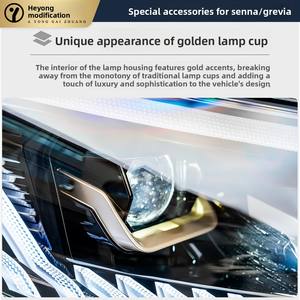 Nuevo Kit de Conversión de Faros LED Golden Eye de 8 Lentes TYPY 2021-2026 /Grevia, 6000K, Luz Alta/Baja - Product Image 2