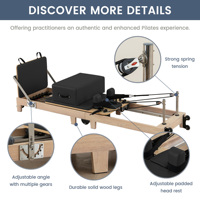 JY Reformer Pilates Aleti – Stock disponible en entrepôt américain – Reformer Pilates moderne et portable