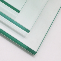 Verre Trempé Architectural de Haute Pureté, Matière Première Cristalline Transparente, Verre de Sécurité 2mm 3mm 4mm 5mm 10mm 12mm