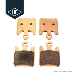 Pastillas de freno traseras sinterizadas HF BENMA para motocicleta Honda <span class=keywords><strong>C90</strong></span> 2005-2009 - Product Image 6