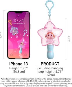 Caja Sorpresa Luminosa de la Serie SHINY SHINY de MART, Colgante de PVC con Temática de Películas y TV de Japón, Regalos de Cumpleaños y Festivos para Unisex - Product Image 6