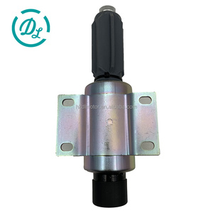 Vanne solénoïde d'arrêt de carburant EexcavaStart, pièces de démarreur 24V 12V 437-2617 923-026 4006 4008 4012 pour mini-excavatrice - Product Image 2