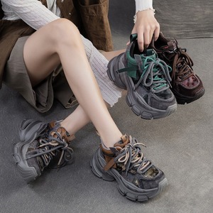 Nouvelles chaussures décontractées pour femmes, confortables, style rétro, en cuir poli vieilli, avec strass, pour petites tailles - Product Image 5