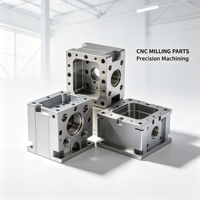 Composants mécaniques de précision en acier inoxydable usinés sur commande par CNC avec services d'usinage