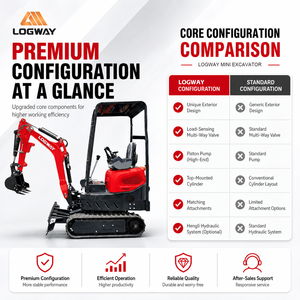มอเตอร์ไฮดรอลิกแบบซ่อนสองระดับความเร็ว EU LOGWAY ประสิทธิภาพสูง สำหรับรถขุดงานป่าไม้และทำความสะอาดสวนผลไม้ - Product Image 3