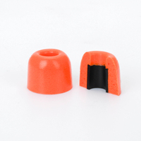 Embouts d'écouteurs TWS en mousse à mémoire de forme premium, anti-bruit, à rebond lent, avec matériau confortable en PU et éponge
