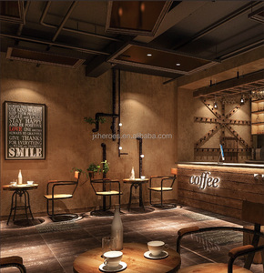 Moderno estilo Industrial duro <span class=keywords><strong>pared</strong></span> de cemento efecto restaurante Café Vinilo <span class=keywords><strong>papel</strong></span> de <span class=keywords><strong>pared</strong></span> - Product Image 1