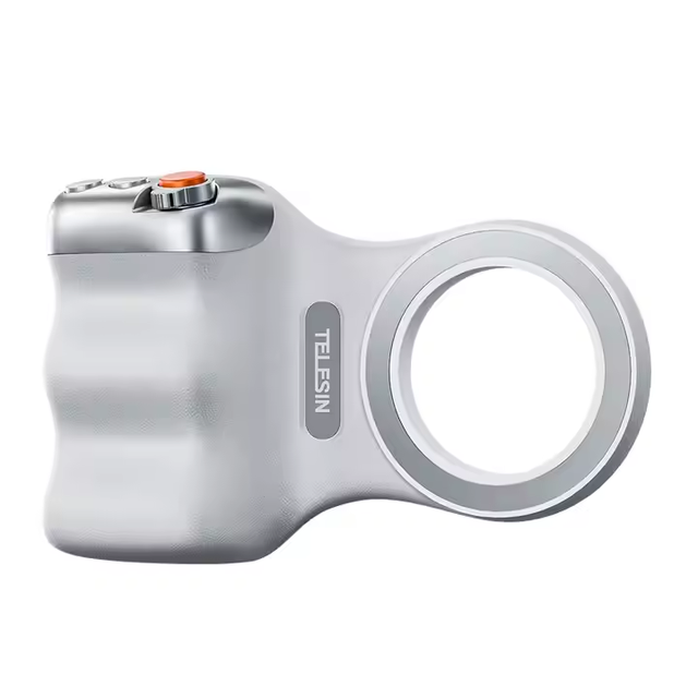 New Arrival Magnetic Phone Camera Grip Handle with Advanced Wireless Bt  Remote for Easy Shooting