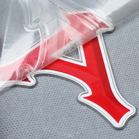 Nouvelles étiquettes en TPU personnalisées avec lettres 3D, logo, nom, en relief pour vêtements