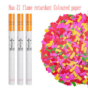 Festas De Canhao De Papelde Tecids für Festival-Raucheffekte <span class=keywords><strong>Party</strong></span>-Zubehör 40cm Huazi Handschraubkonfetti-Kanone <span class=keywords><strong>Party</strong></span>-Popper - Product Image 3