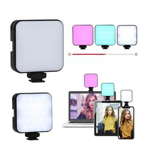 Biểu tượng tùy chỉnh từ RGB video máy ảnh Ánh sáng nhiếp ảnh điền vào ánh sáng cri95 + 2500K-9000k Dimmable 20 hiệu ứng LCD hiển thị 3 lạnh - Product Image 4