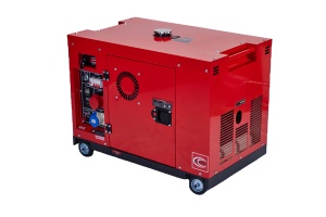 เครื่องกำเนิดไฟฟ้าแบบเงียบพิเศษ ระบายความร้อนด้วยอากาศ 5kva ถึง 12kva แรงดันไฟฟ้า 230v/110v/240v สำหรับการใช้งาน 6kva 8kva 10kva - Product Image 4