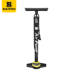 BAIMEI pompa kompresor udara Manual tekanan tinggi, pengukur tekanan ban plastik untuk mobil sepeda motor untuk penggunaan Manual - Product Image 1