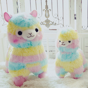 Para <span class=keywords><strong>Poppy</strong></span> Bear Rainbow Alpaca Doll Super Peluche Grande Venta al por mayor Cross-Border Mythical Beast <span class=keywords><strong>Poppy</strong></span> Bear Rainbow Alpaca Doll - Product Image 2