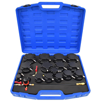 Kit de test de fuites pour système turbo 18 pièces, testeur de fuites de turbocompresseur, outil de détection du système de poulie de réparation