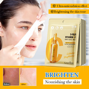<span class=keywords><strong>Mascarilla</strong></span> Facial OEM SADOER Beauty Tea Plant con Ácido Salicílico Anti-Acné, Ceramida, Vitamina C, Hidratante, Blanqueadora y Antienvejecimiento - Product Image 2