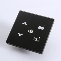 Panneau de commande de chevet à LED, contrôleur OEM, avec 8 boutons, gradateur de lumière, commande intelligente, avec 12-24V rs 485 MODBUS