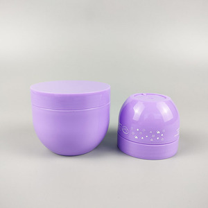 Récipients en forme de bol de pot en plastique PP cosmétique coloré personnalisé pour <span class=keywords><strong>baume</strong></span> nettoyant crème de soin - Product Image 2