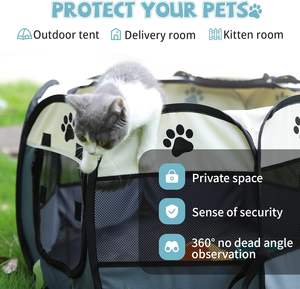 Premium Pet Production Room tragbares faltbares Hundezucht zelt nimmt keinen Platz wasserdichtes Hunde zelt ein - Product Image 3