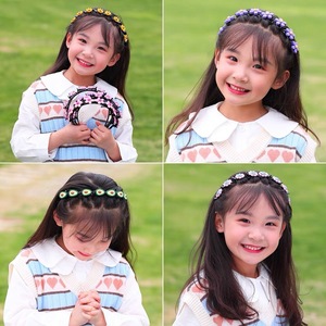 Venta al por mayor de <span class=keywords><strong>diademas</strong></span> de plástico con dibujos animados coreanos para <span class=keywords><strong>niñas</strong></span>, accesorios para el cabello, accesorios para fijar flequillos, proveedores de <span class=keywords><strong>diademas</strong></span> - Product Image 2