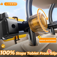 Soporte Móvil Multiángulo para Automóvil, Brazo Ajustable, Ideal para Ver Películas en el Asiento Trasero, Soporte Móvil para Automóvil