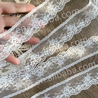 Dentelle Guipure de Haute Qualité 100% Polyester Écologique avec Paillettes, Ruban Brodé Élégant Fait Main pour Sacs et Chaussures