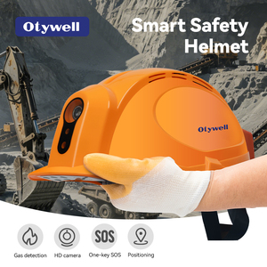 <span class=keywords><strong>Casque</strong></span> de sécurité industriel avec détecteur de gaz, alarme de fuite multi-gaz - Product Image 1