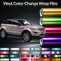 Film de protection de peinture automobile en vinyle brillant bleu Miami, rouleau de 1,52 x 16 m, film PPF super hydrophobe, couleur TPU PPF