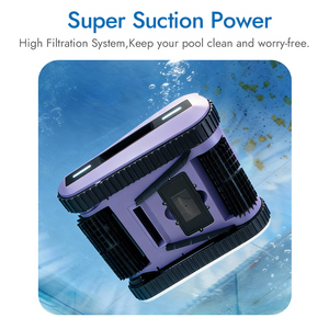Robot Limpiafondos Automático Portátil de Alta Calidad NF14 con Alta Eficiencia para Piscinas Elevadas y Enterradas - Product Image 5