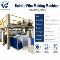 Mesin Pembuat Film Gelembung Empat Lapis Kecepatan Tinggi HT-1500 HONTO MACHINERY
