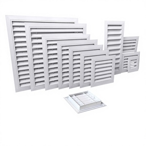 <span class=keywords><strong>Griglie</strong></span> <span class=keywords><strong>di</strong></span> Ventilazione Personalizzate in Lega <span class=keywords><strong>di</strong></span> Alluminio, Design Traspirante Antipioggia per Pareti Esterne, Griglia <span class=keywords><strong>di</strong></span> Ritorno Aria Integrata Facile da Installare - Product Image 1