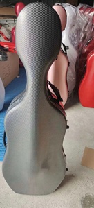 Estuche de Violonchelo de fibra de carbono duro, en stock, al por mayor, <span class=keywords><strong>precio</strong></span> de fábrica, 1/2, 1/4, 1/8 - Product Image 3