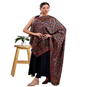 Solid <b>Wool</b> Blend Women's Long Winter Shawl & Scarf <b>Wrap</b> Daily Wear Custom Logo Durable Windproof - Product Image 4