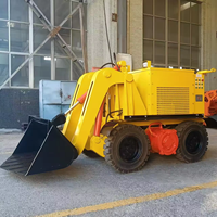 Machine de transport et de déchargement hydraulique souterraine télécommandée WZDY-0.25 pour la manutention de minerai dans les tunnels miniers
